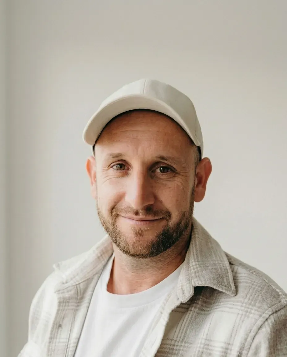 Portrait de Benjamin Denis, artisan en Essonne
